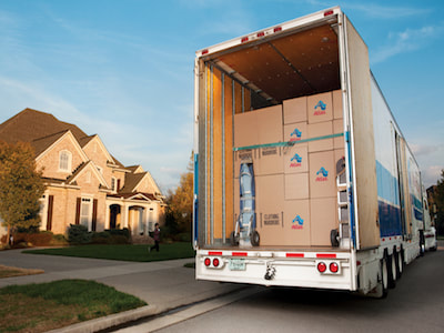 Fully load Cincinnati Movers truck